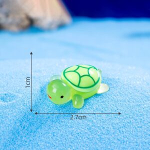 27 # Green [small size] / 30 types of luminous cartoon turtles