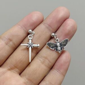 Silver earrings xt1375