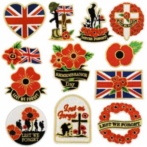 oly-20a1c938387ea233fea14325d673b47f Wholesale Chic Embroidered Anniversary Patch Red Cartoon Design Decorative Iron On Applique for Resale Boutique
