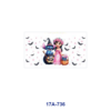oly-20abab328c93ac487a11066617bff5a6 Wholesale 5pcs Halloween Floral Girl Alien Pet Pumpkin Bat Raven Mixed Decor Prints 16oz Cup UV DTF Wraps OLY Exclusive