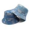 oly-20acba682f60e6f9ab9708753c505f9e Wholesale Navy Blue Denim Fisherman Hat Sun Hat Casual Outdoor for Women Men