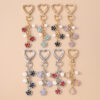 Wholesale Pearl and Rhinestone Keychain Bag Charm Fashion Accessory for Gift Boutique Resale