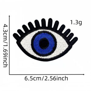 Punk series cloth stickers 4#