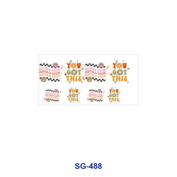 Wholesale 8pcs Kawaii Cartoon Cat 3oz Cup Stickers Wrap OLY Exclusive