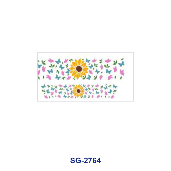 oly-21131d6df75fed684303cc042b7ee563 Wholesale 8pcs Floral Heart Dessert Cartoon Print 3oz Cup Stickers Wrap OLY Exclusive
