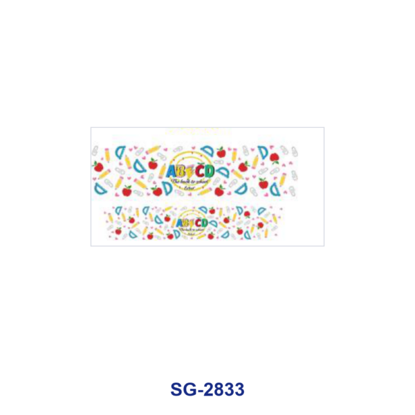 oly-21279685318608c0043da1c4649046df Wholesale 8pcs Back To School Stationery Print 3oz Cup Stickers Wrap OLY Exclusive