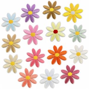 Large Flower Applique Set (15 Pieces)