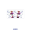 Wholesale 8pcs Mixed Floral Fashion Lady Cartoon Print 3oz Cup Stickers Wrap OLY Exclusive