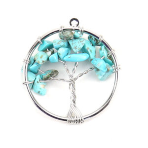 silver turquoise -3cm
