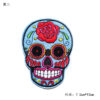 Wholesale College Style Skull Iron-On Patches - Trendy Fashion Accessory for Resale
