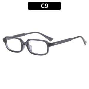 C9-transparent gray frame white film