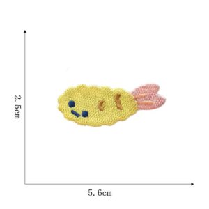 Shrimp cloth stickers-4#
