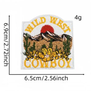 Denim cloth stickers 21#