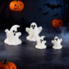Wholesale Resin Halloween Ghost Figurine Desktop Decor for DIY Craft Party Gift