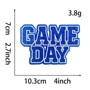 Hot melt glue*blue*gameday