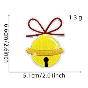 Christmas cloth stickers 5#