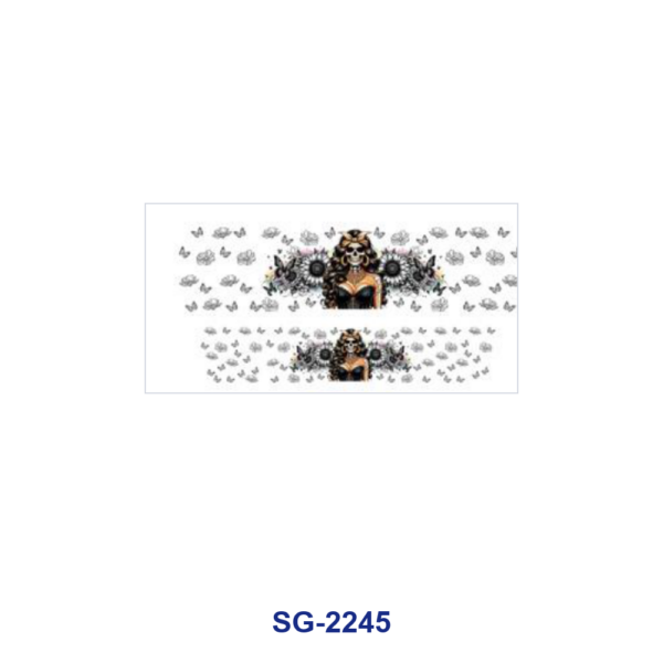 Wholesale 8pcs Mixed Sunflower Rose Quote Cartoon Print 3oz Cup Stickers Wrap