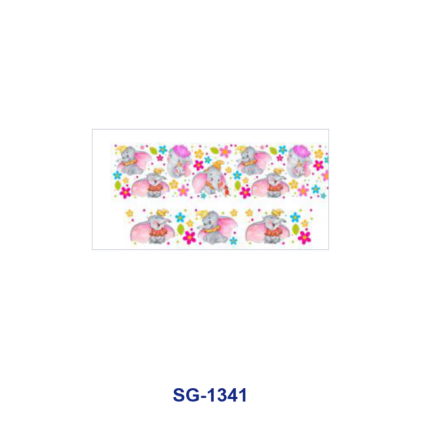 oly-21e5128772aa7e8465d2c4b5c63db336 Wholesale 8pcs Mixed Cartoon Animal Leopard Western Rainbow Print 3oz Cup Stickers Wrap OLY Exclusive