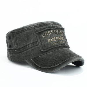 Wholesale Vintage Embroidered Patch Flat Top Cap Stylish Fashion Accessory for Everyday Wear