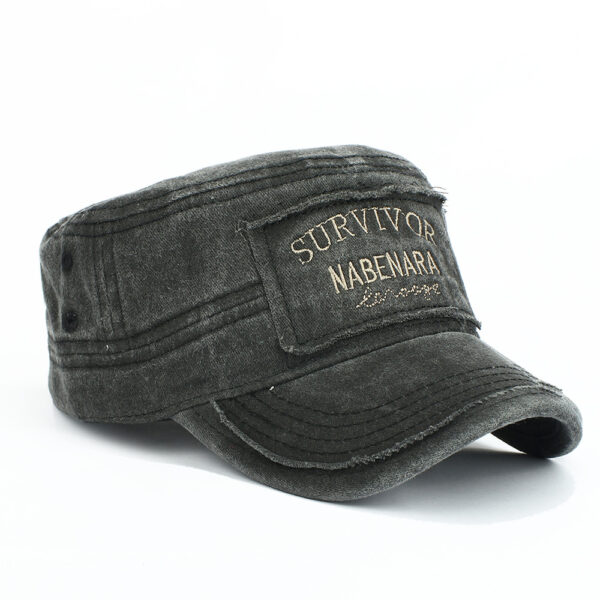 Wholesale Vintage Embroidered Patch Flat Top Cap Stylish Fashion Accessory for Everyday Wear