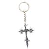 Wholesale Retro Gothic Cross Ethnic Pattern Zinc Alloy Pendant Keychain Boutique Resale
