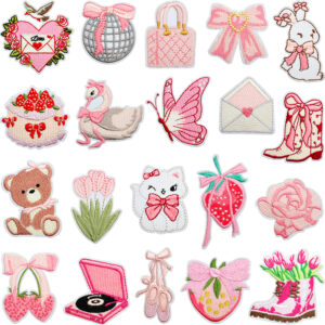 oly-221ae70c71b38f1ef20758facb0db6cc Wholesale Embroidered Patch Love Letter Design for Clothing Decoration Craft Supply
