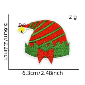 Christmas cloth stickers 1#