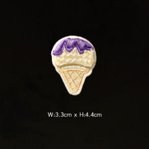 Purple Ice Cream Cone