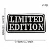 oly-2252fc6c44a320f0d39fd7b011b6428d Wholesale 12-Piece Iron-On Embroidered Letter Patches Polyester DIY Fashion Accessory