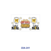 oly-225be6651e760b047126017567af20b4 Wholesale 5pcs Sports Mama Themed Prints Baseball Soccer Softball Football Bow Leopard Heart Pumpkin Mixed Design 16oz UV DTF Tumbler Wraps