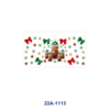 oly-227a25249906c846b34b0b0ee5647164 Wholesale 5pcs Fresh Cozy Christmas Bear Coffee Cup Bow Star Snowflake Lettering Mixed Decor Prints 16oz Cup UV DTF Wraps