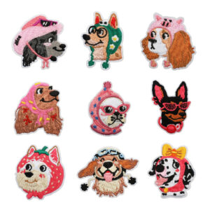 oly-22a3e8b715db36b1ec7632e16f35667f Wholesale Trendy Dog Embroidery Patch Decorative Accent for Clothing Gift Resale