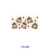 oly-22a6bdb9e46ff4499cd8210bde57f992 Wholesale 5pcs Fall Halloween Cute Ghost Witch Hat Sunflower Pumpkin Checker Bat Spiderweb Mixed Decor Prints 16oz Cup UV DTF Wraps