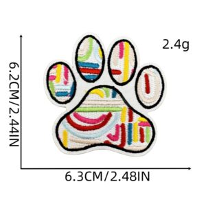 Animal paw cloth patch 1#