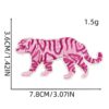 Wholesale Cartoon Leopard Embroidery Cloth Stickers - Decorative Hat Patches, Fashion Accessory Gift