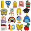 oly-2306d620ebd14358c110f489815460ce Wholesale Cartoon School Iron-On Embroidered Patches - Polyester Decorative Stickers for Resale