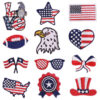 oly-23190e1825a5417d637f332cfb13680d Wholesale Patriotic Flag Iron-On Embroidery Patch for Independence Day Decorative Accent Resale