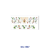 oly-2342afc243cb9b78d40f02a6dff9a182 Wholesale 8pcs Mixed Cartoon Character Floral Butterfly Print 3oz Cup Stickers Wrap OLY Exclusive