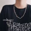 Wholesale Gothic Punk Spike Choker Necklace Zinc Alloy Fashion Accessory for Resale