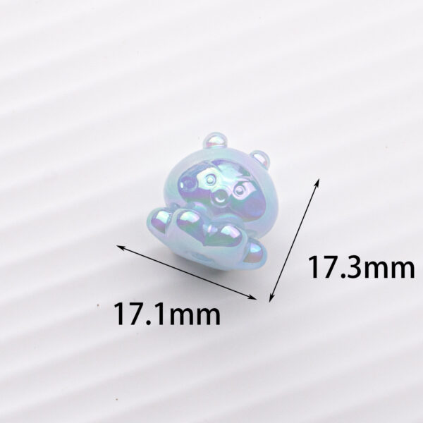 oly-2350b6c7c95166a0e8b69861c8dd14b0 Wholesale 3D Cartoon Octopus Acrylic Loose Beads for DIY Jewelry Making Fashion Accessory
