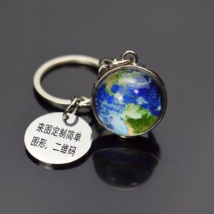 oly-23548108fd5a9a04b67868d60e9ec4b2 Wholesale Double Sided Ball Keychain Metal Custom Photo Key Ring for Gift Souvenir
