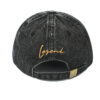 oly-235b7035414ef8d8465a83195745a9d9 Wholesale Distressed Denim Baseball Cap - Black Adjustable Ripped Hat for Casual Fashion