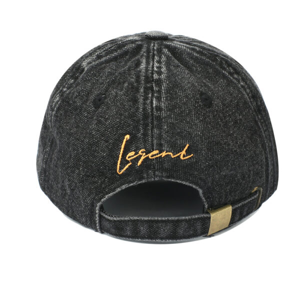 oly-235b7035414ef8d8465a83195745a9d9 Wholesale Distressed Denim Baseball Cap - Black Adjustable Ripped Hat for Casual Fashion