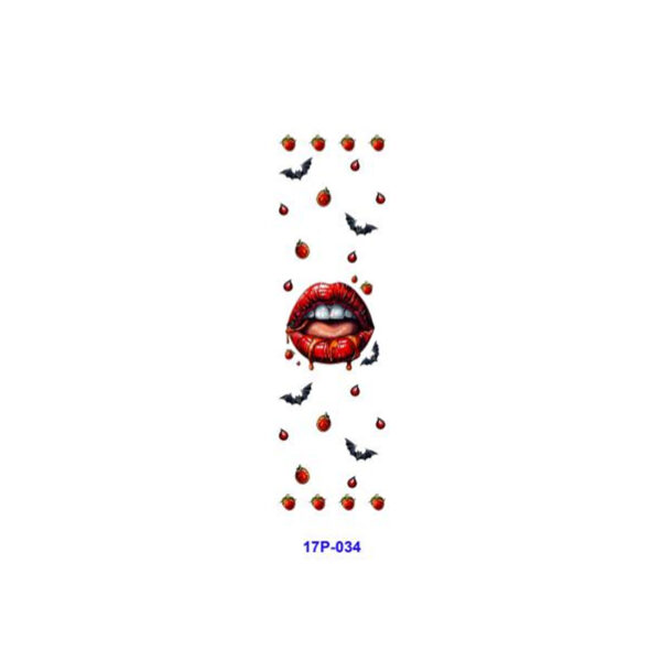 oly-235de29c8a9c3b3f7fa6c8138a4df409 Wholesale 2/8/16pcs UV DTF Stickers Lip Shaped UV DTF Stickers Suitable for Pens and Bookmarks