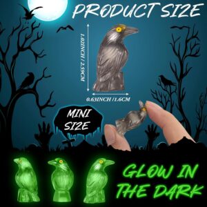 Glow-in-the-dark little crow