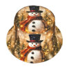 Wholesale Christmas Snowman Bucket Hat Trendy Casual Sun Protection Fashion Accessory for Gift