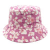 oly-2373e4d22a59159a4cd4b7243613b61f Wholesale Double Sided Floral Print Bucket Hat Sun Protection Everyday Casual Hat for Women