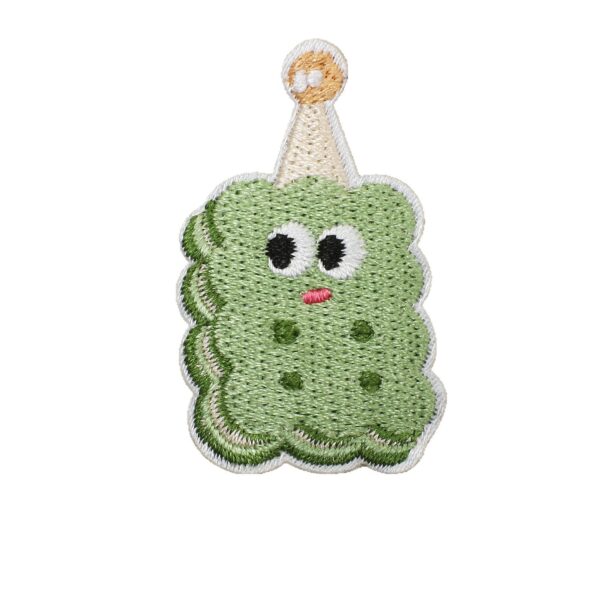 oly-238003874a61bb24264dea1f9248a6a7 Wholesale Cute Dessert Embroidery Patch Toast Cookie Fashion Accessory for Clothing Bags Resale Gift
