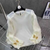oly-2381ed0f11bcadcdc40fd39f50dc76f8 Wholesale Gold Glitter Butterfly Patch DIY Decorative Applique for Towel Party Accent