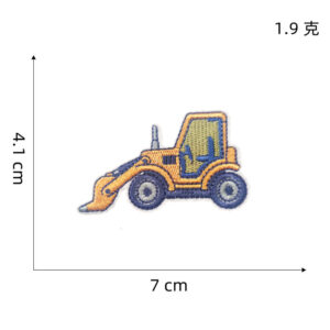 2# engineering vehicle cloth sticker